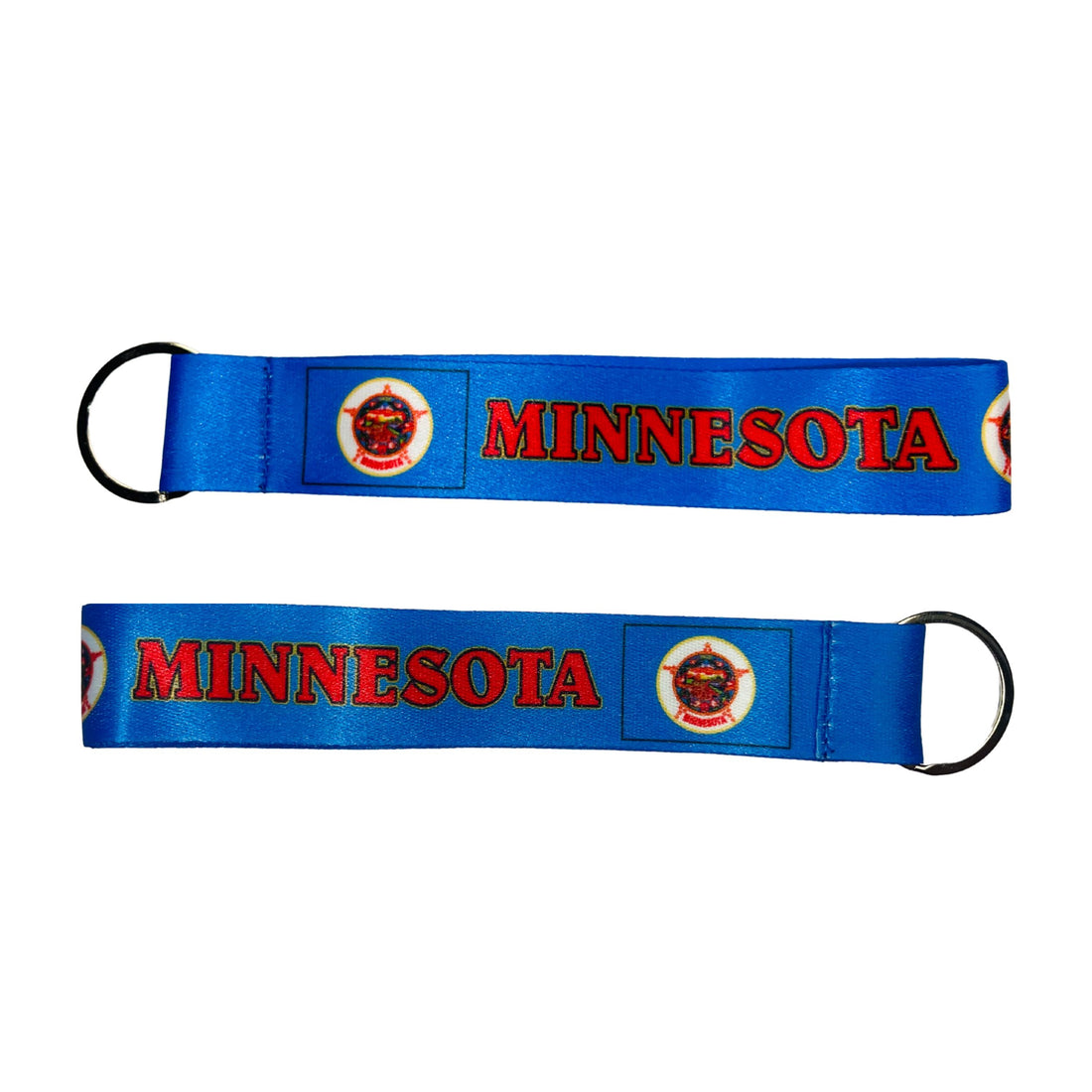 Porta-chaves de tecido - Bandeira do estado de Minnesota - EUA - K077