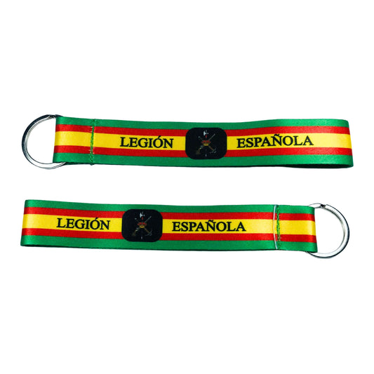 Llavero Tela Bandera Legion Espanola K045