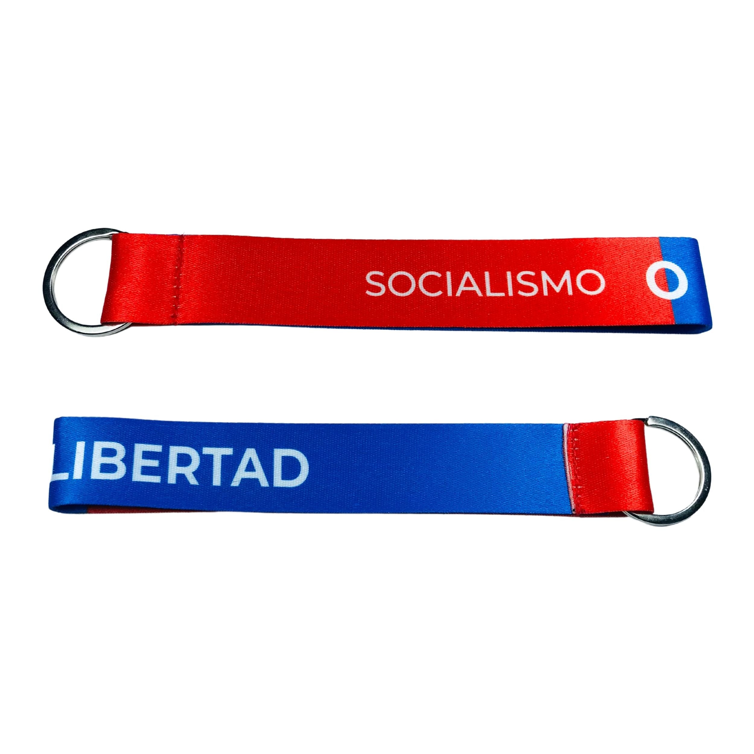 Llavero Tela Pp Ayuso Madrid Socialismo O Libertad K024