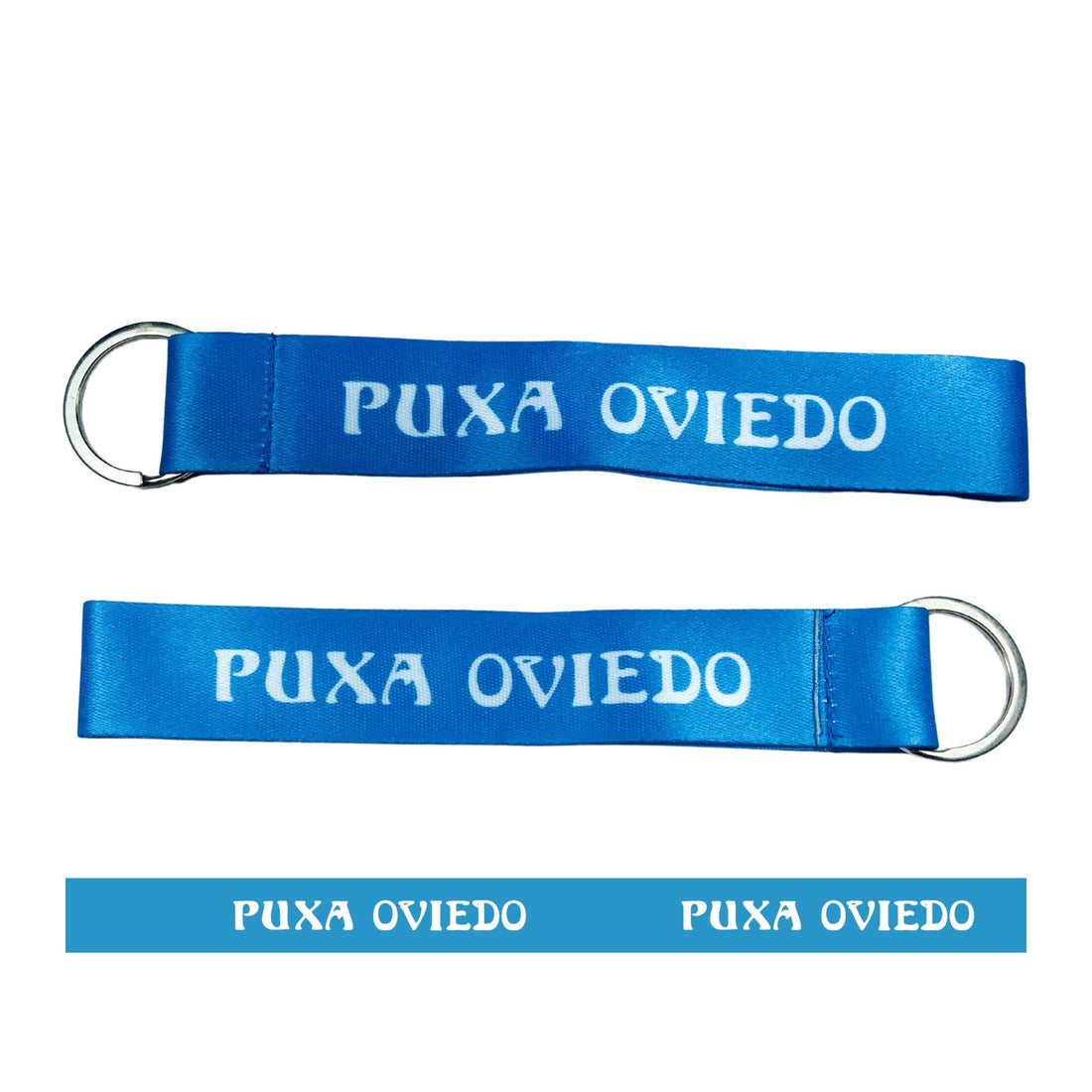 Porta-chaves de tecido - Puxa Real Oviedo - Astúrias - K052