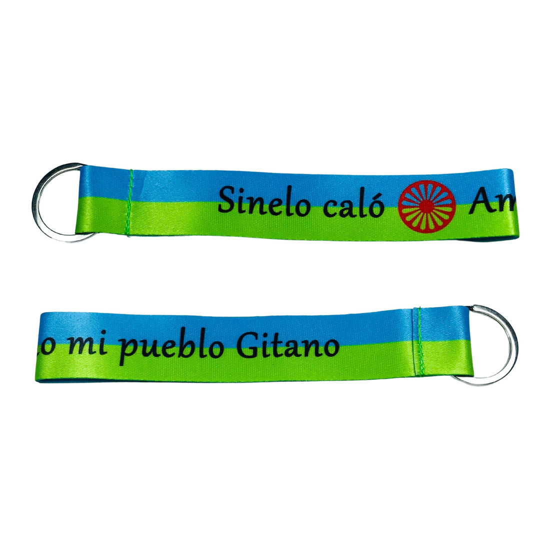 布制钥匙扣 - Sinelo Calo Amo Mi Pueblo Gitano - K036