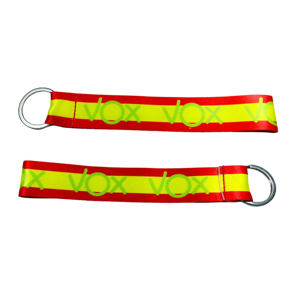Fabric Keychain - Vox Spain Flag - K016