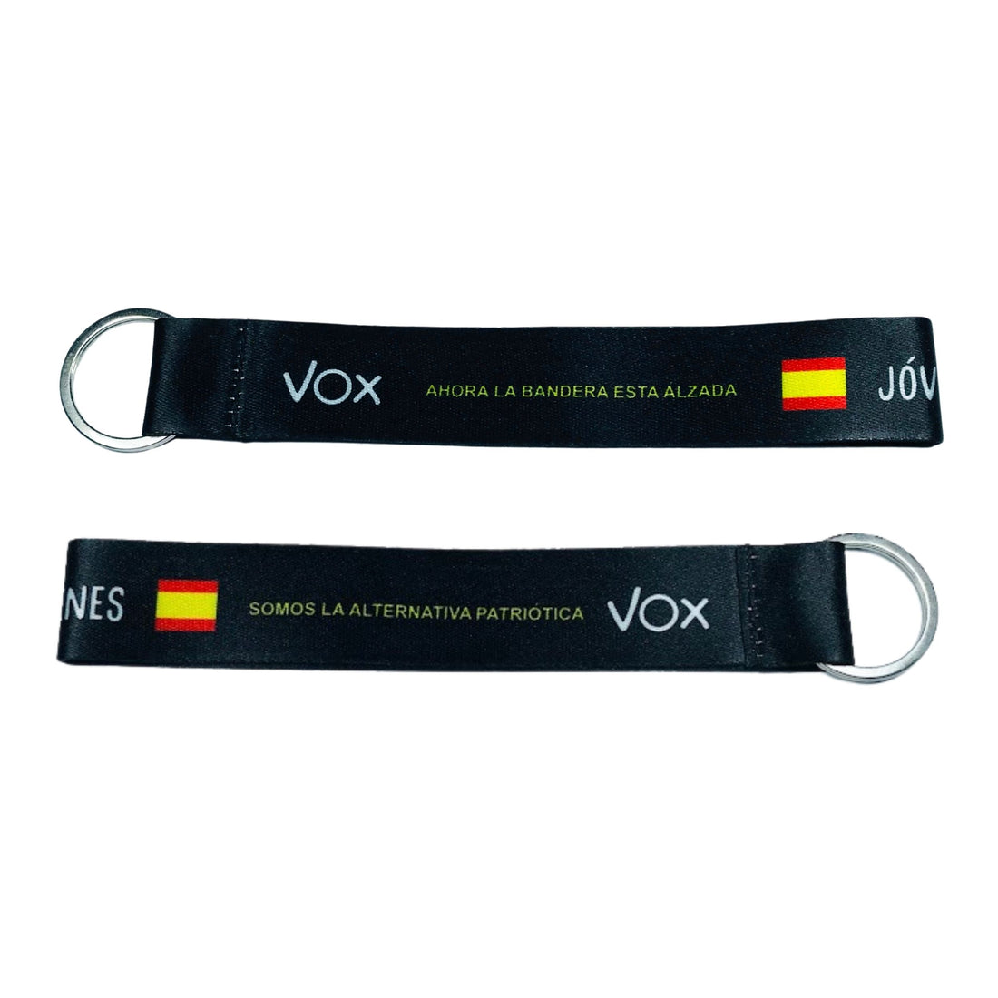 Porta-chaves de tecido - Vox Jovens Agora A Bandeira Está Erguida - K040