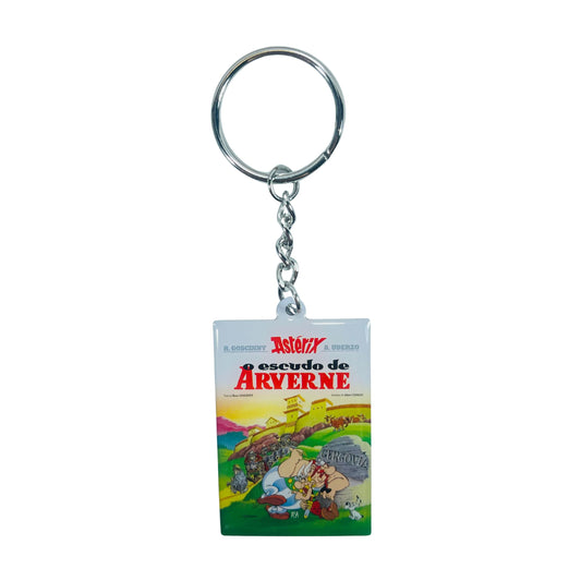 LLAVERO © 11 - Astérix - O Escudo de Arverne - Portada Comic - Portugués - A#731