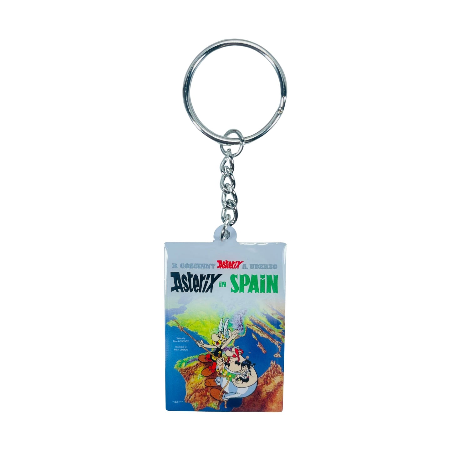 LLAVERO © 14 - Asterix in Spain - Portada Comic - Inglés - A#694