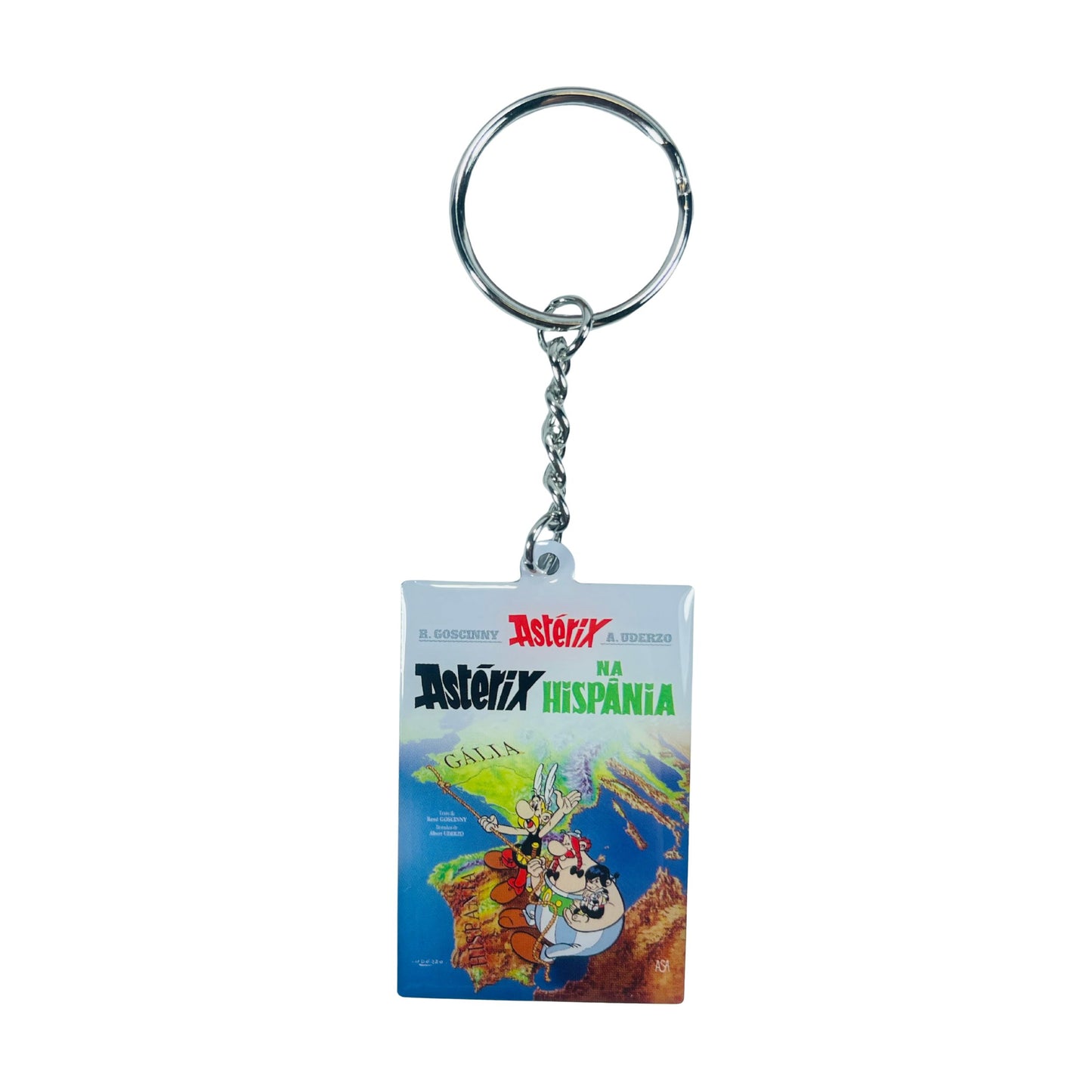 LLAVERO © 14 - Astérix na Hispânia - Portada Comic - Portugués - A#734