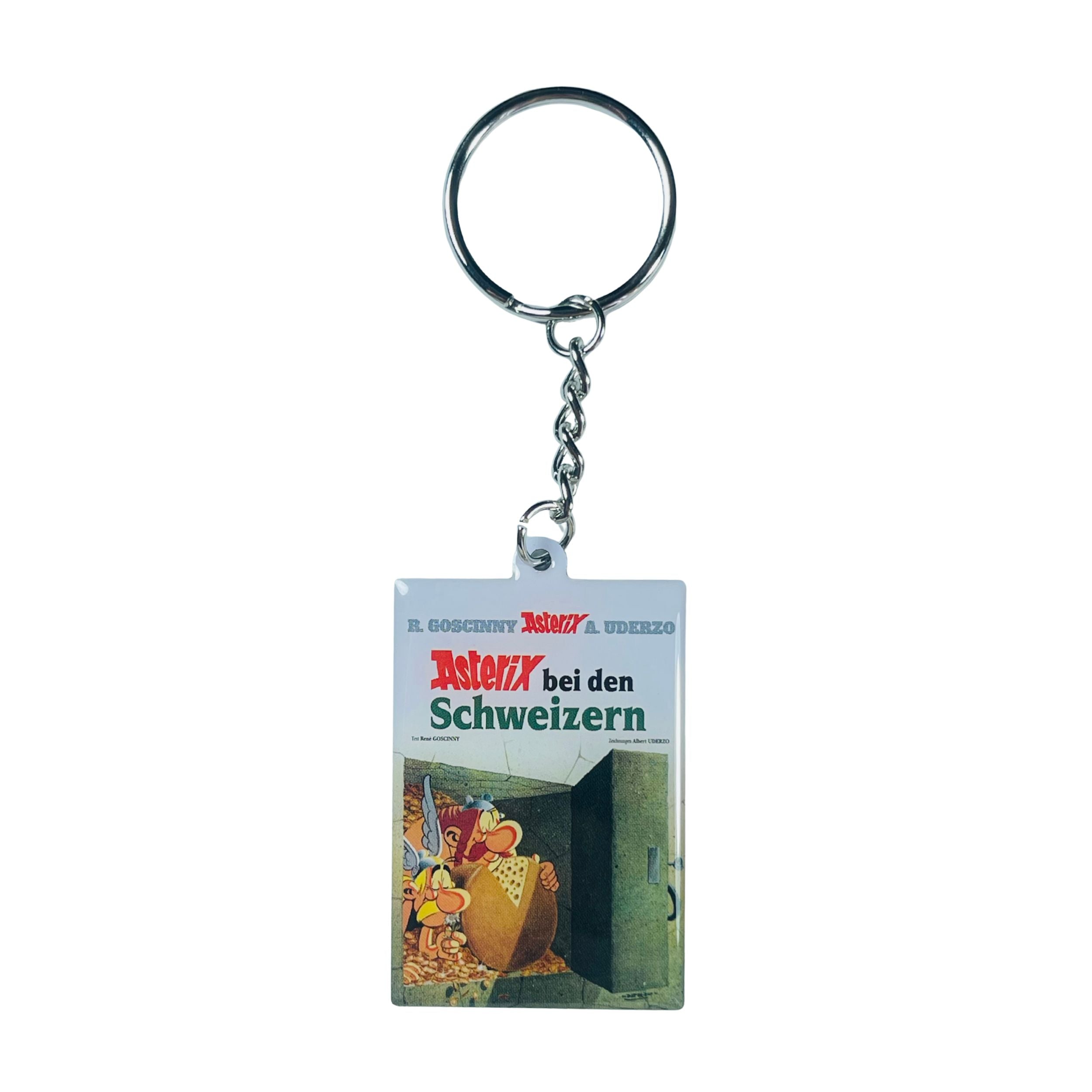 LLAVERO © 16 - Asterix bei den Schweizern - Portada Comic - Alemán - A#776