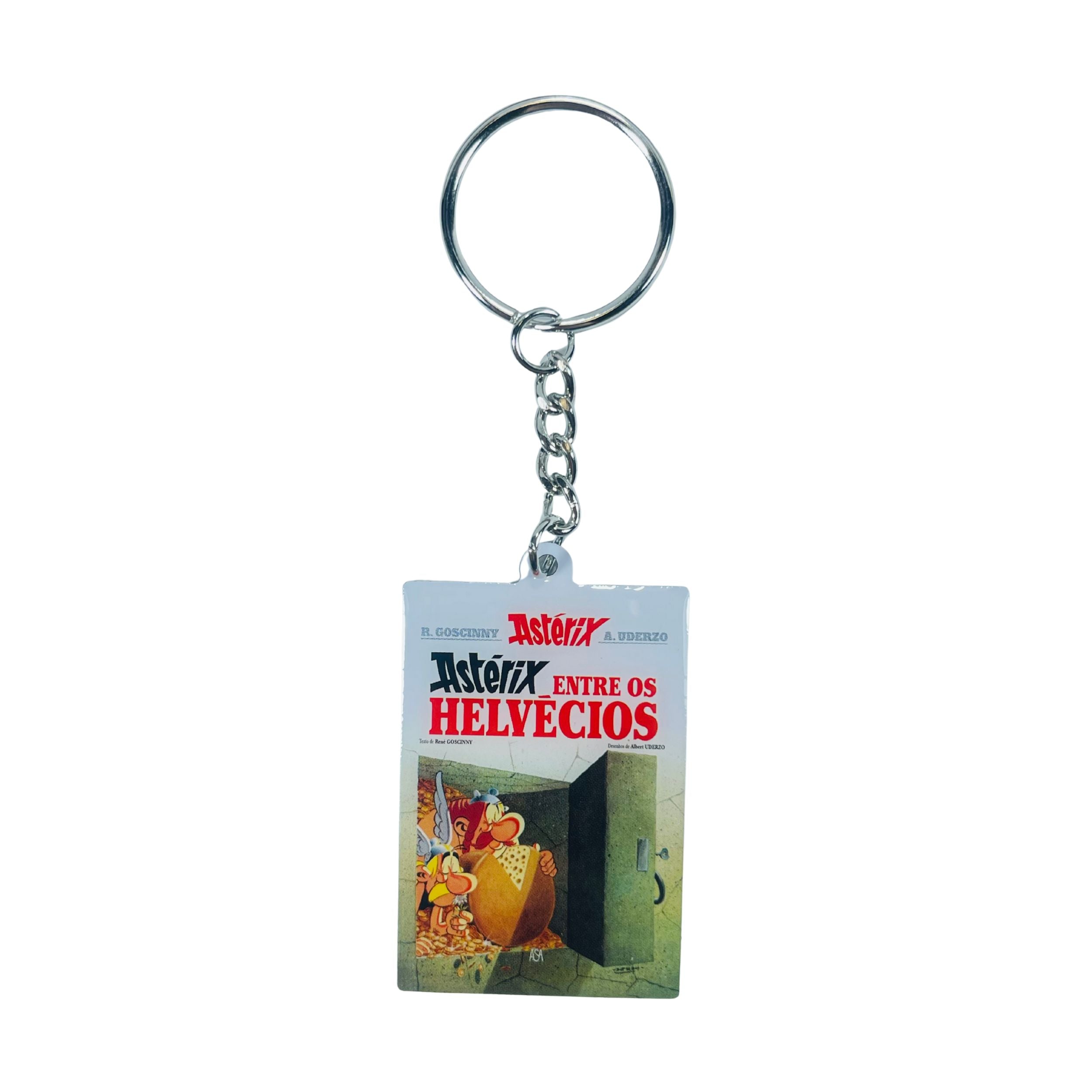 LLAVERO © 16 - Astérix entre os Helvécios - Portada Comic - Portugués - A#736