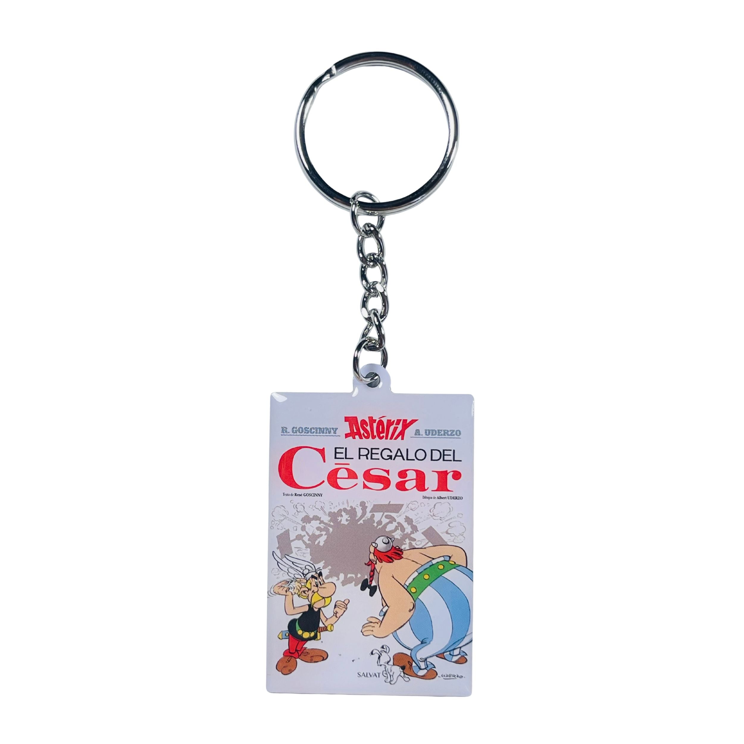 LLAVERO © 21 - Astérix - El Regalo del César - Portada Comic - Español - A#661