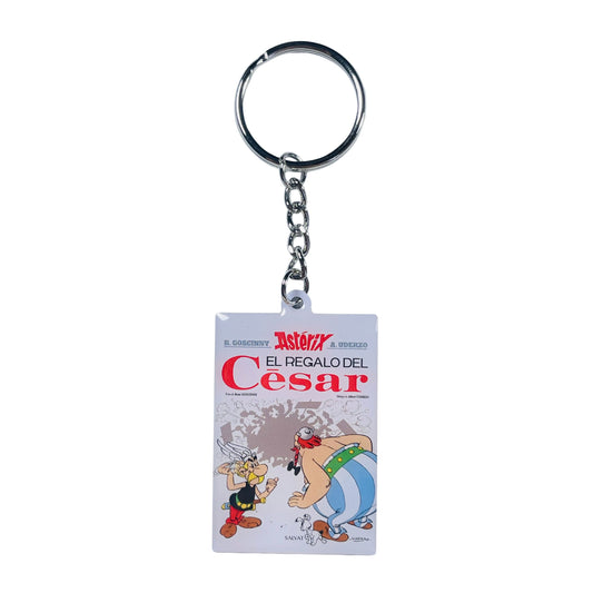 LLAVERO © 21 - Astérix - El Regalo del César - Portada Comic - Español - A#661