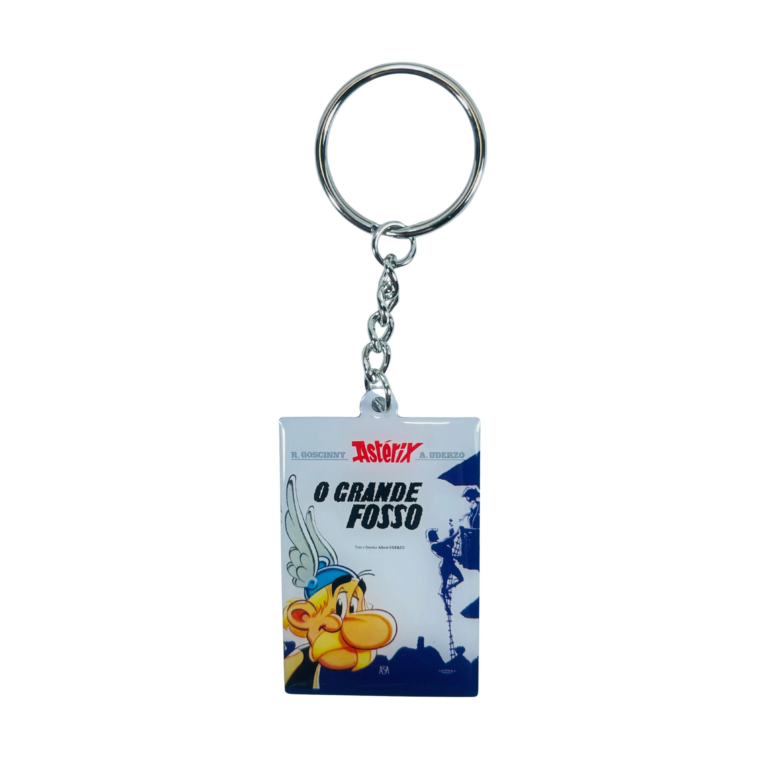 LLAVERO © 25 - Astérix - O Grande Fosso - Portada Comic - Portugués - A#745
