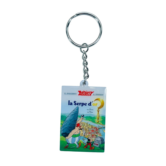 LLAVERO © 2 - Astérix - La Serpe d’or - Portada Comic - Francés - A#602