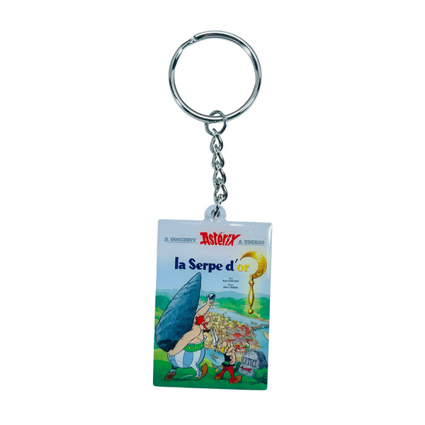 LLAVERO © 2 - Astérix - La Serpe d’or - Portada Comic - Francés - A#602
