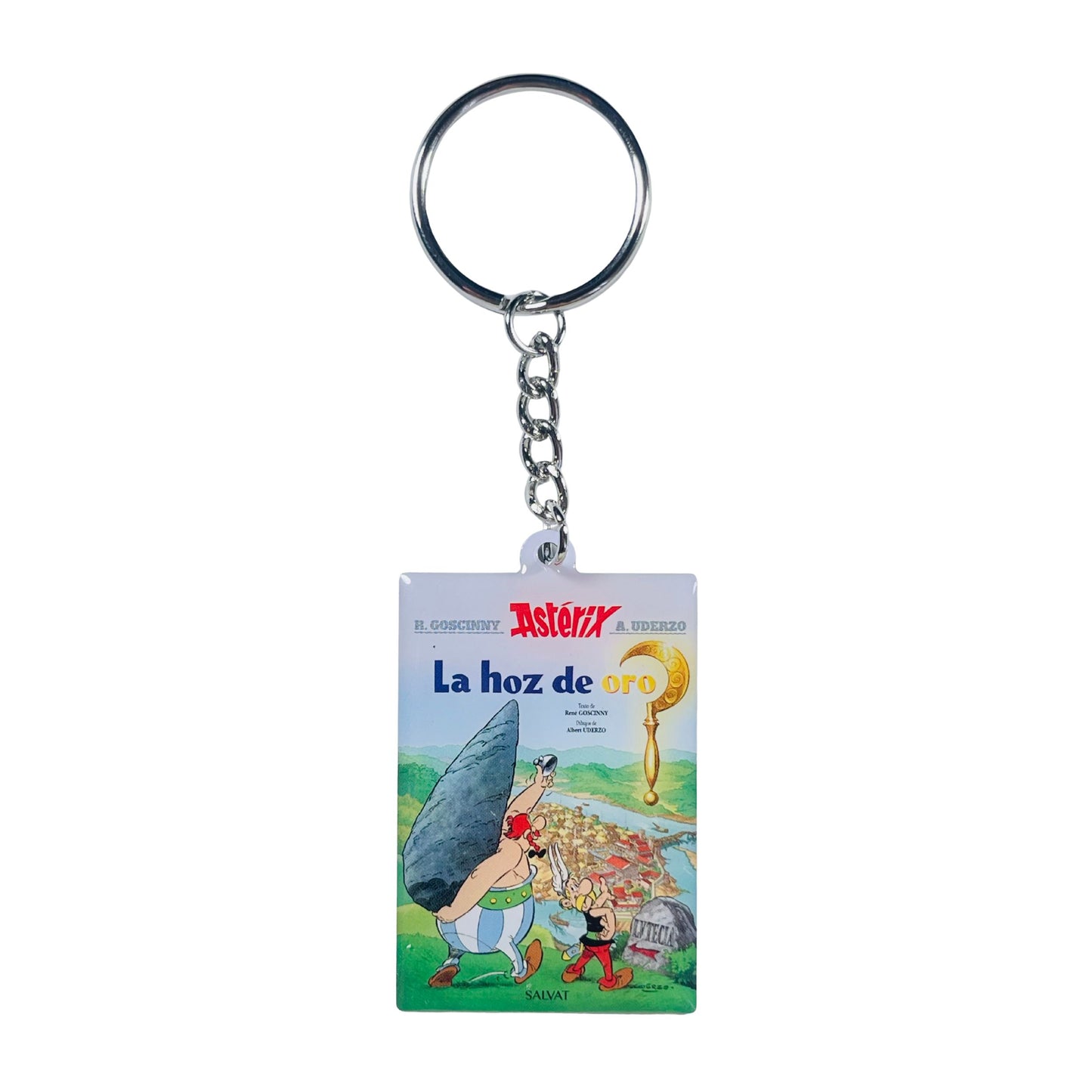 LLAVERO © 2 - Astérix - La hoz de oro - Portada Comic - Español - A#642