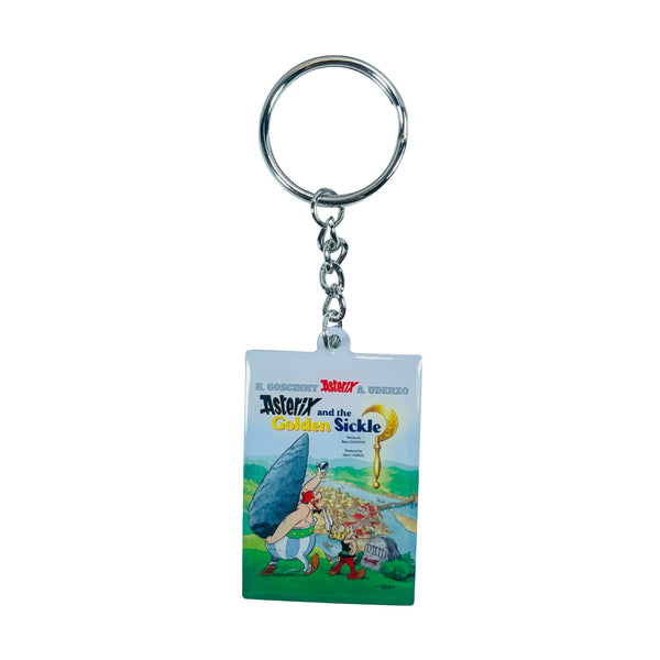 LLAVERO © 2 - Asterix and the Golden Sickle - Portada Comic - Inglés - A#682