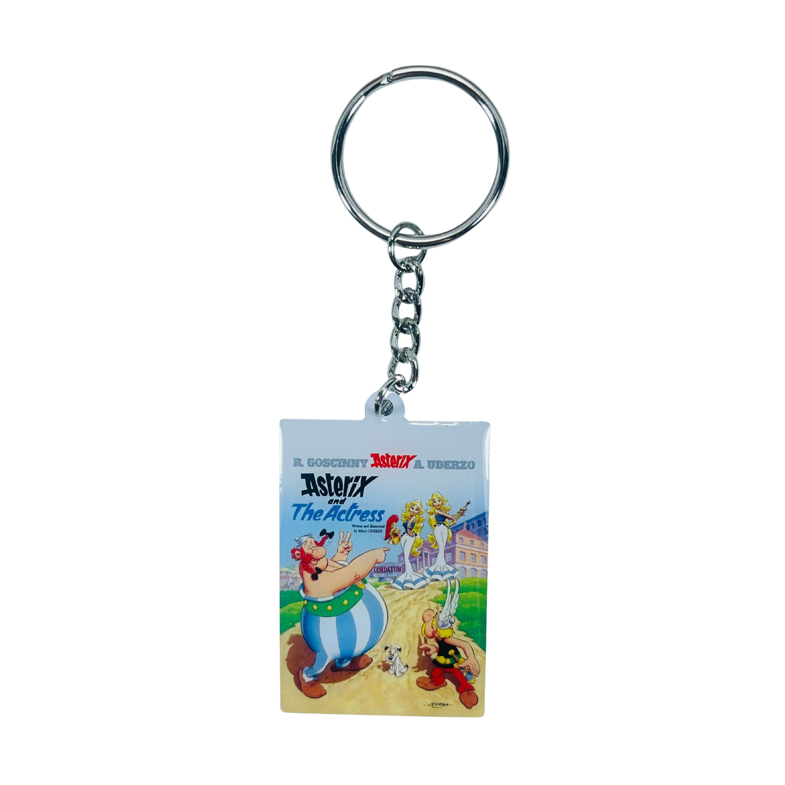 LLAVERO © 31 - Asterix and the Actress - Portada Comic - Inglés - A#711