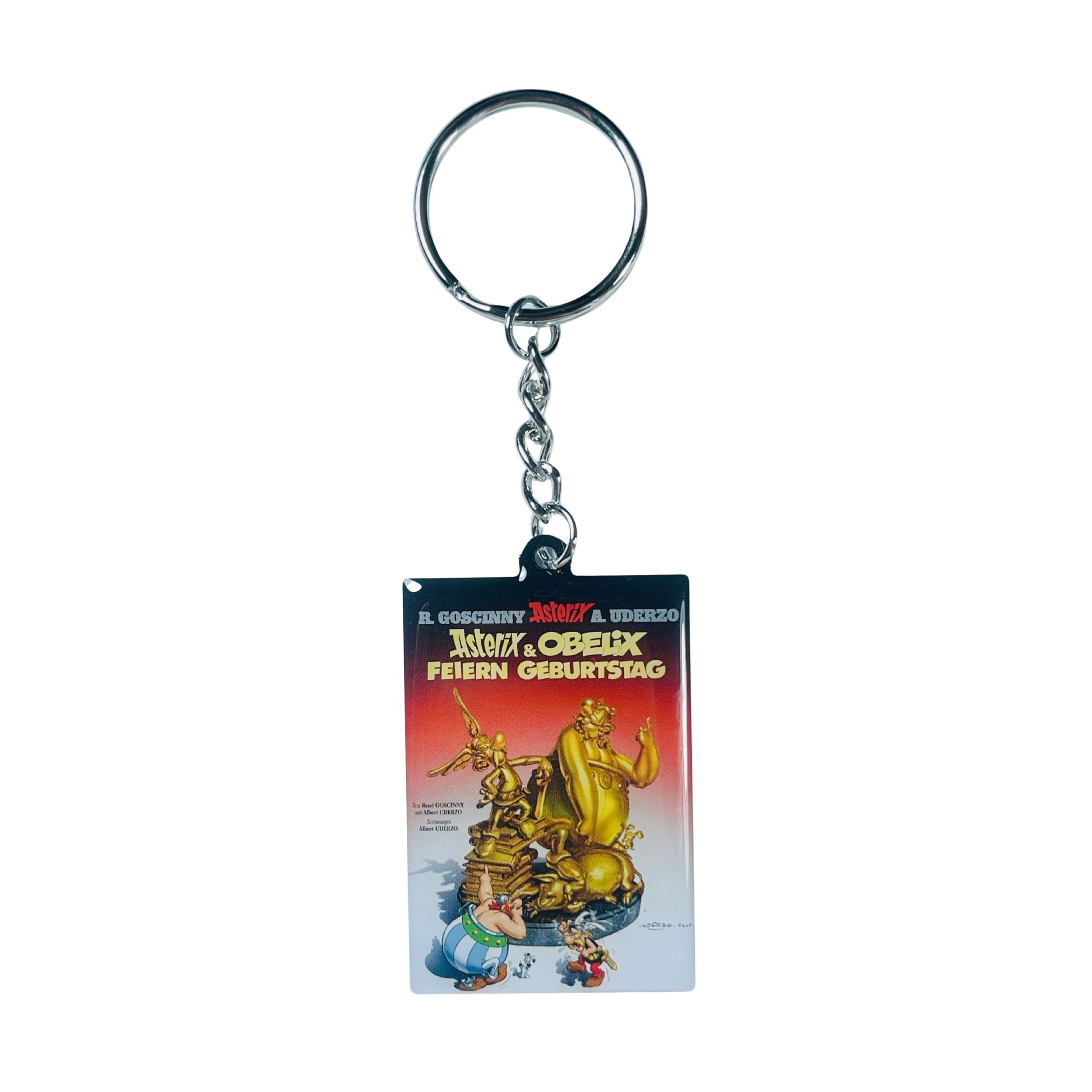 LLAVERO © 34 - Asterix & Obelix Geburtstag - Portada Comic - Alemán - A#794