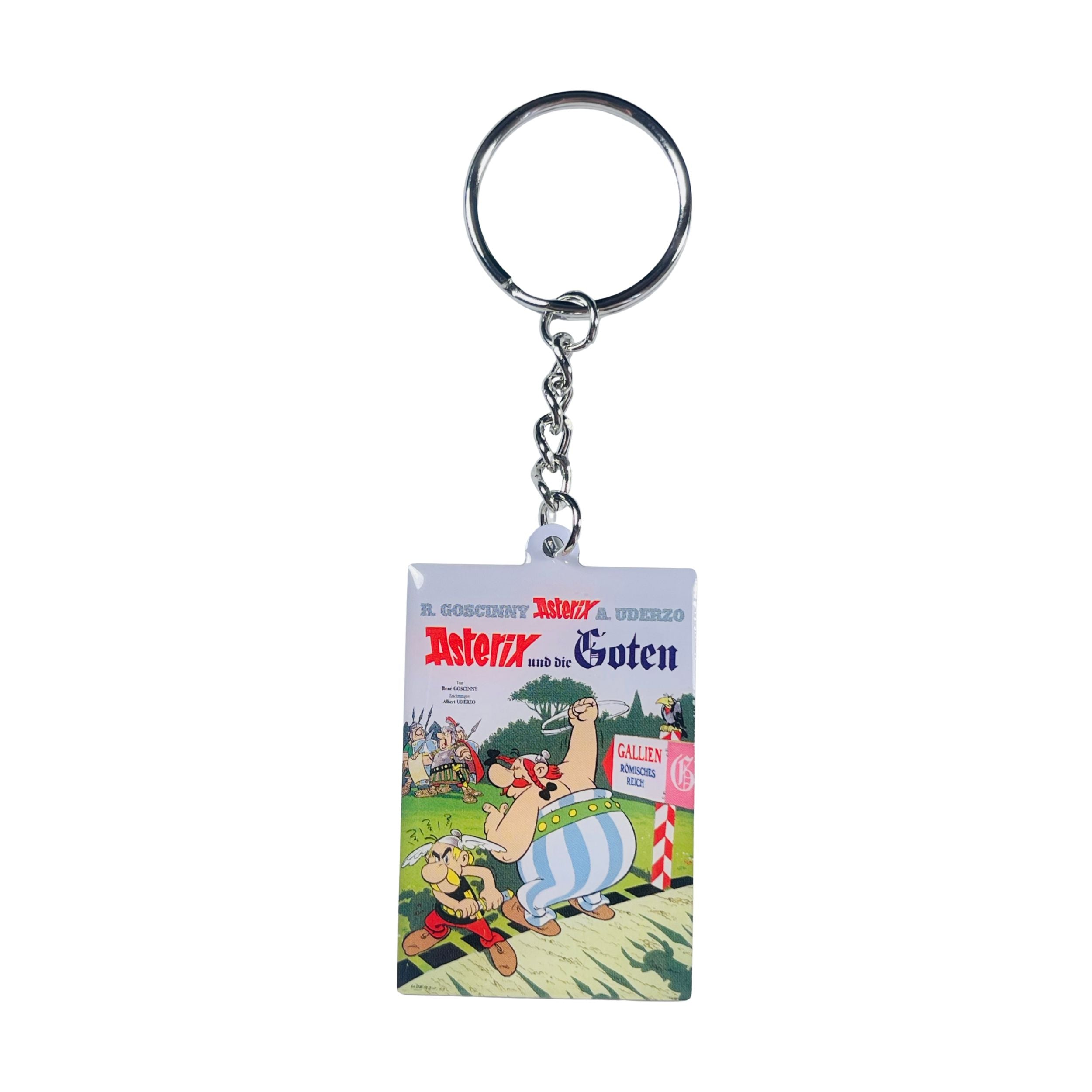 LLAVERO © 3 - Asterix und die Goten - Portada Comic - Alemán - A#763