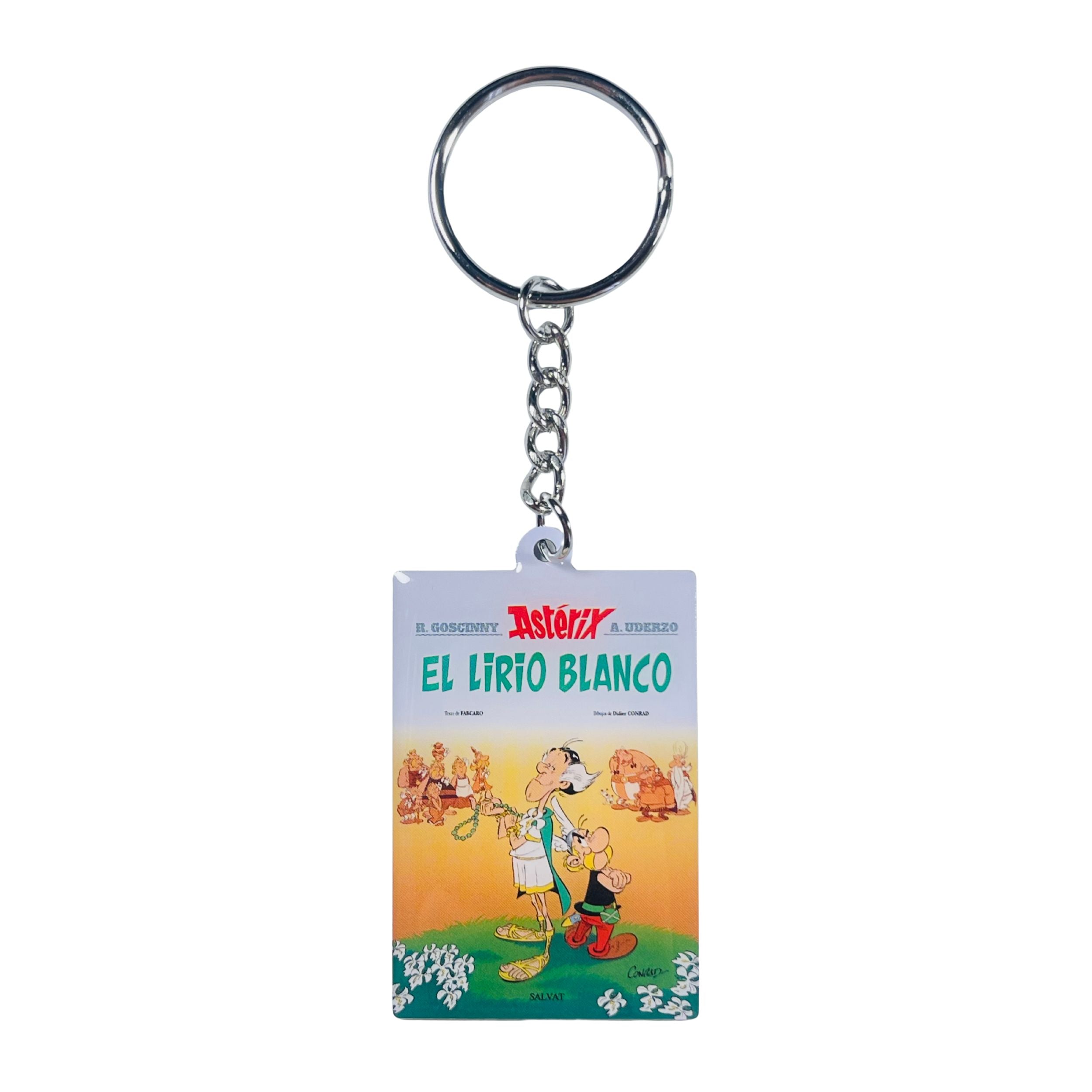 LLAVERO © 40 - Astérix - El Lirio Blanco - Portada Comic - Español - A#680