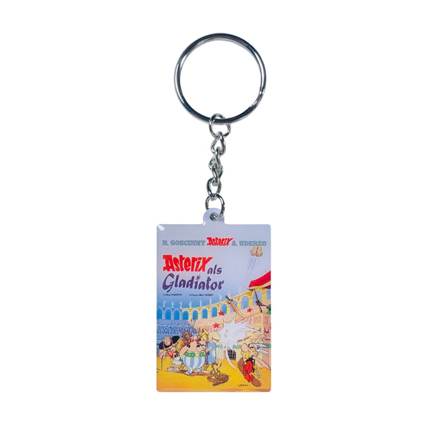 LLAVERO © 4 - Asterix als Gladiator - Portada Comic - Alemán - A#764
