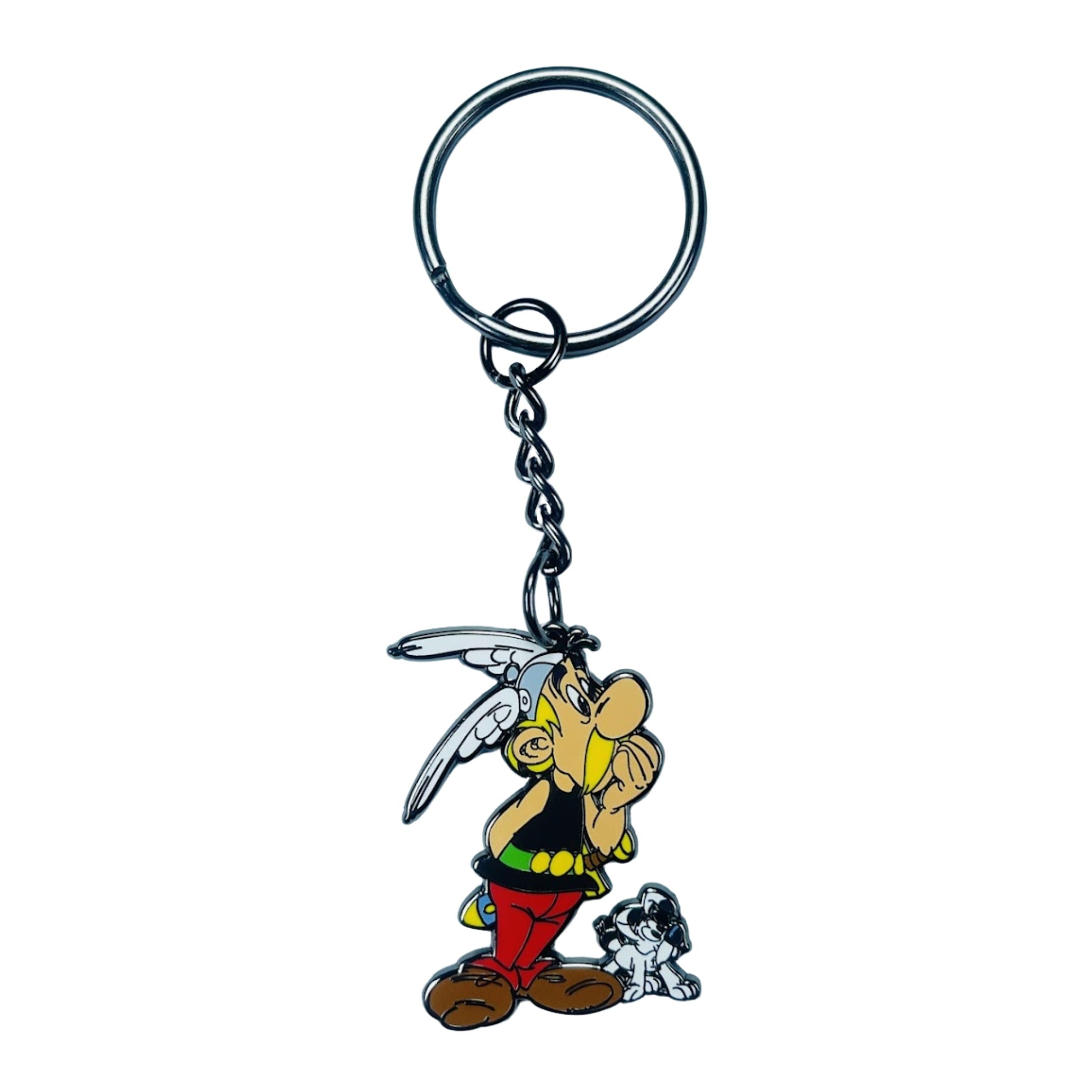 LLAVERO © Astérix - Pensativo con Idéfix - B#124
