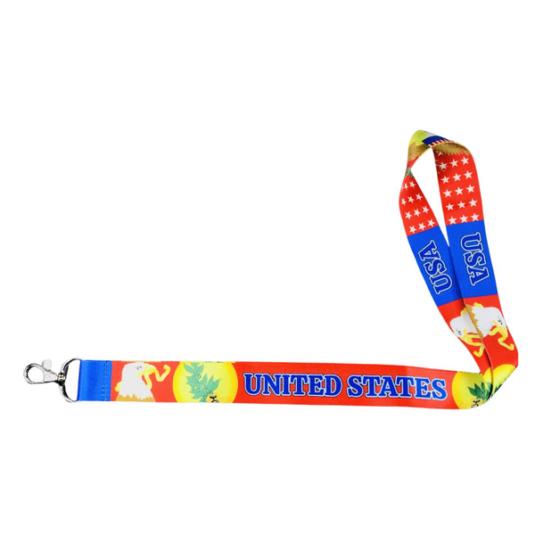 Lanyard - Fita para o pescoço - Águia-calva Estados Unidos - EUA - L113