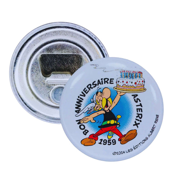 Décapsuleur-aimant © Astérix - 65ème Anniversaire - Gâteau - C#67