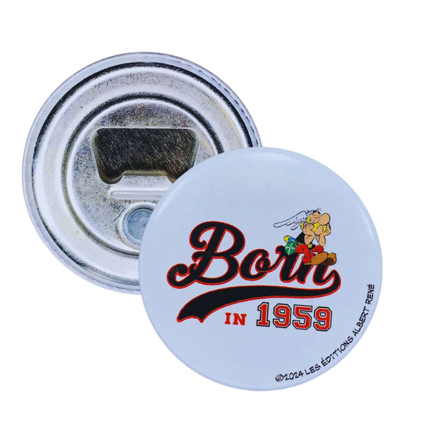 Aimant-décapsuleur © Astérix - Né en 1959 - Lettres Noires - C#137