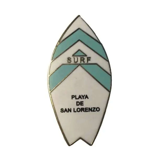 Pin Asturias – Tabla Surf Blanca – Ps012