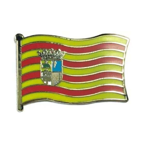Pin - Flag of the Autonomous Community of Aragon – Spain
