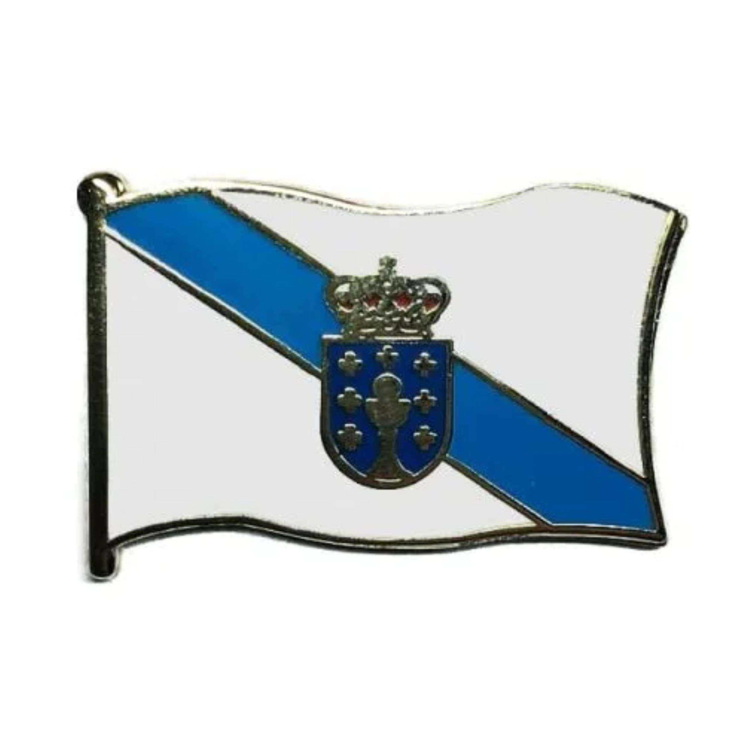 Pin Bandera Comunidad Autonoma Galicia Espana