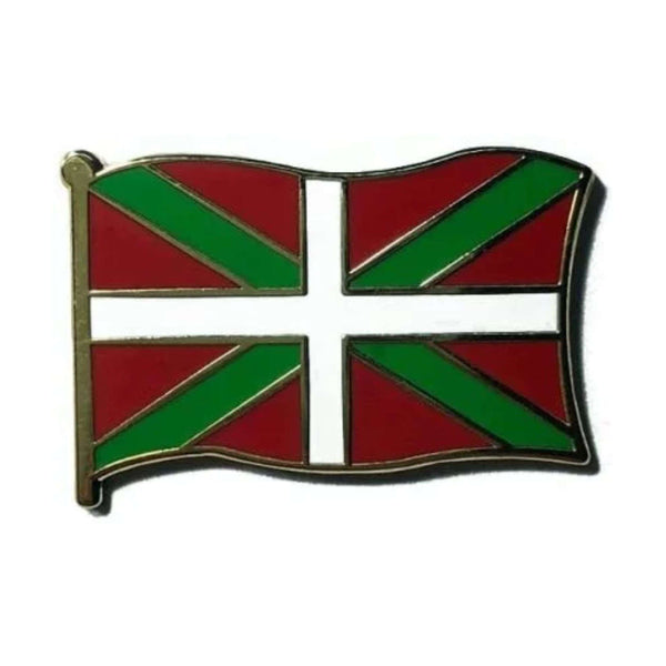 Pin - Flag of the Autonomous Community of the Basque Country - Spain