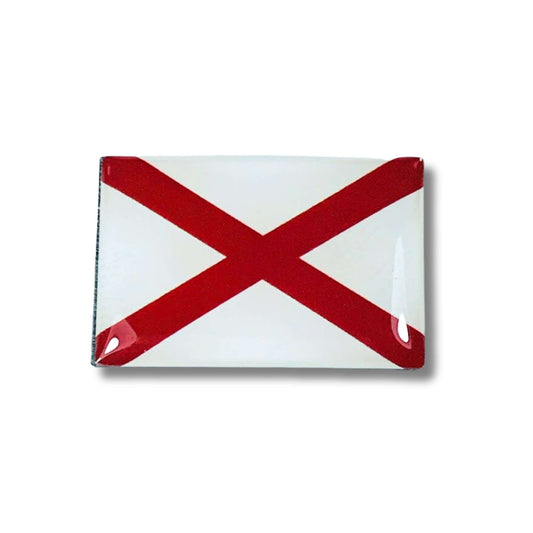 Pin Bandera Estado Alabama Usa