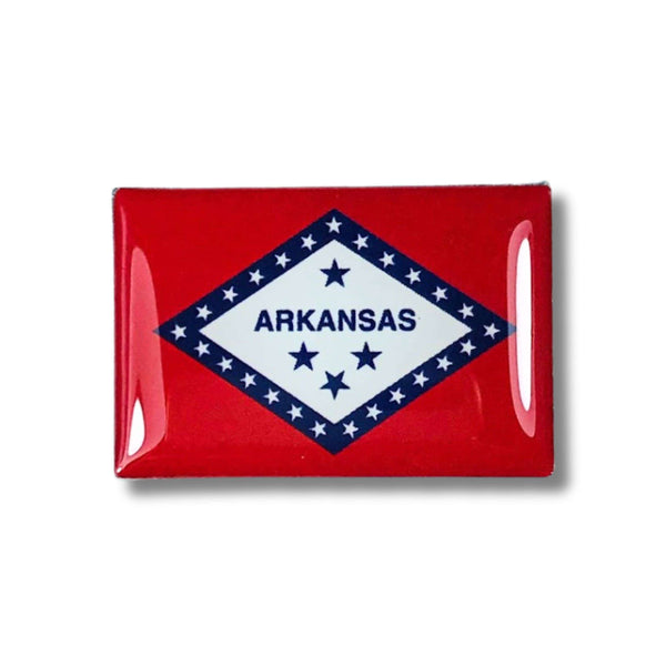 Pin - Flagge des US-Bundesstaates Arkansas