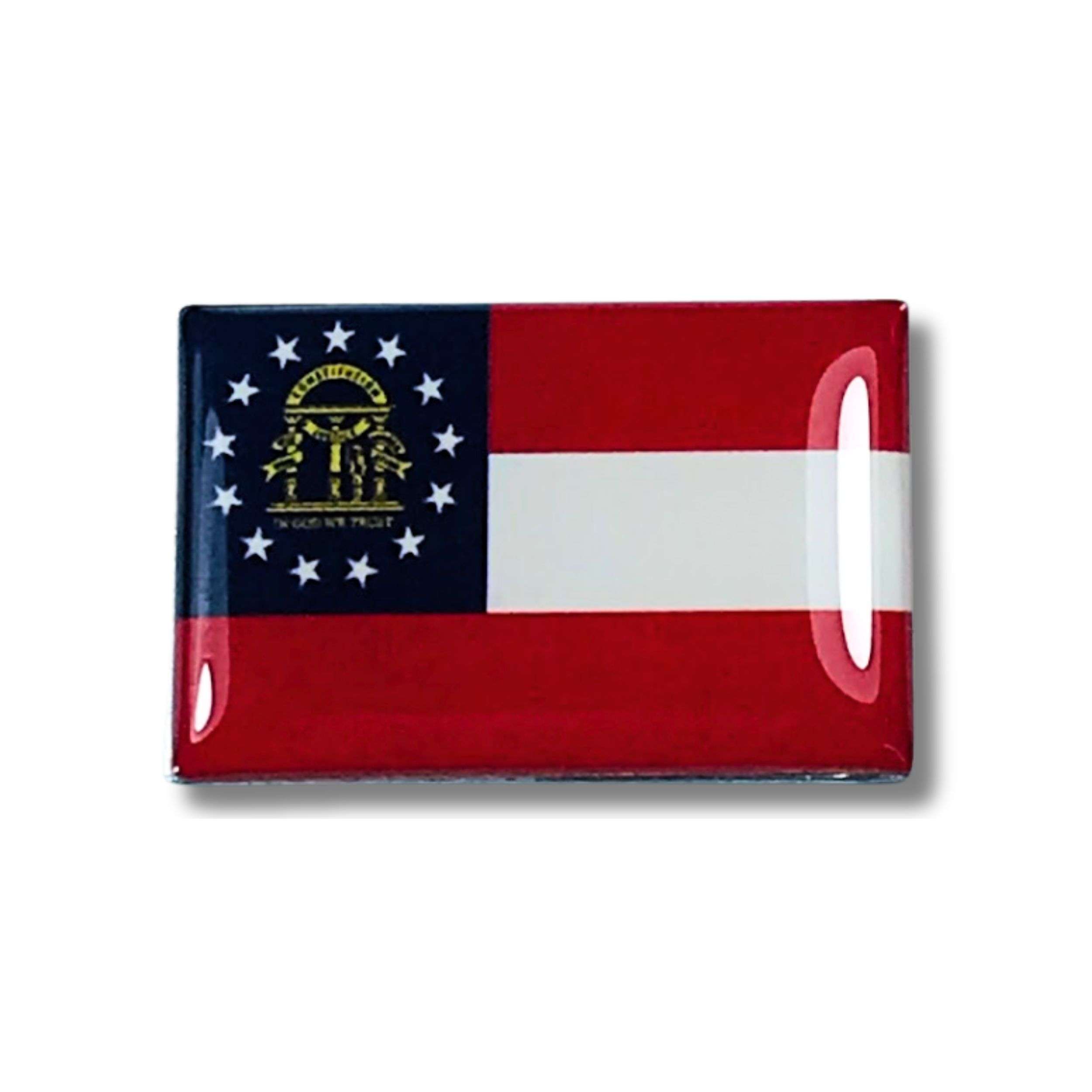 Pin Bandera Estado Georgia Usa