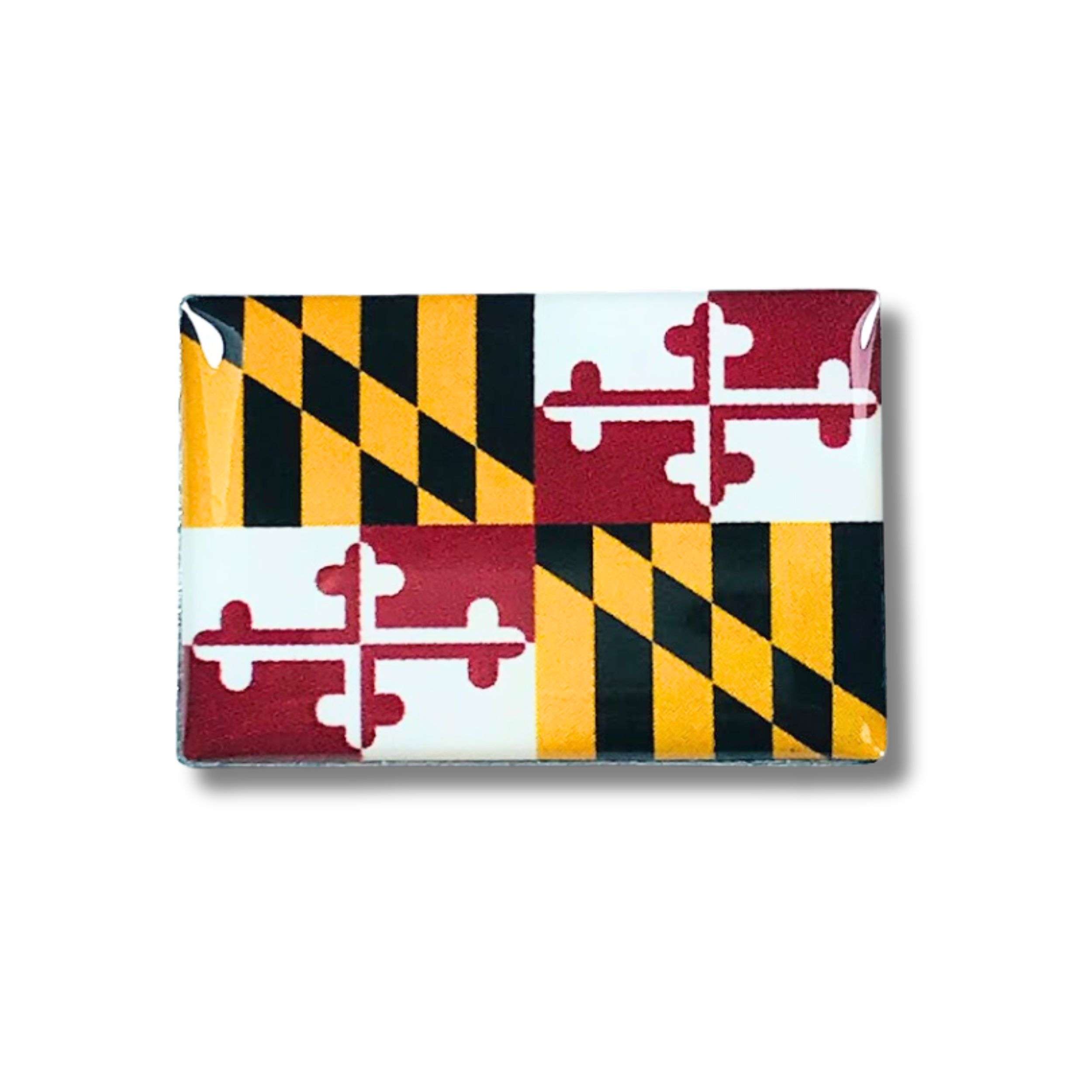 Pin Bandera Estado Maryland Usa