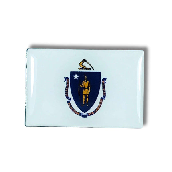 Pin - Bandera Estado Massachusetts - USA