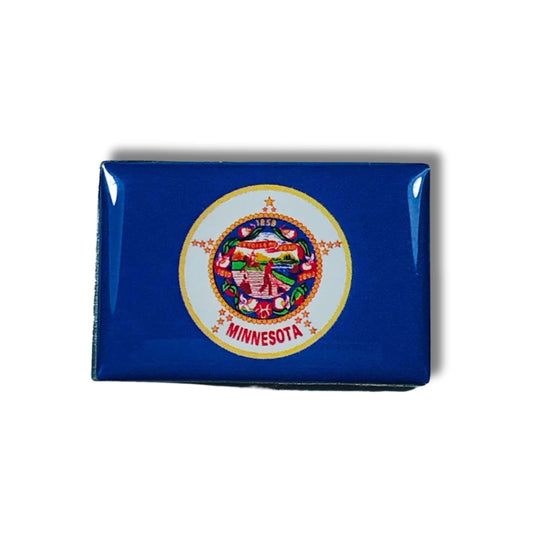 Pin Bandera Estado Minnesota Usa