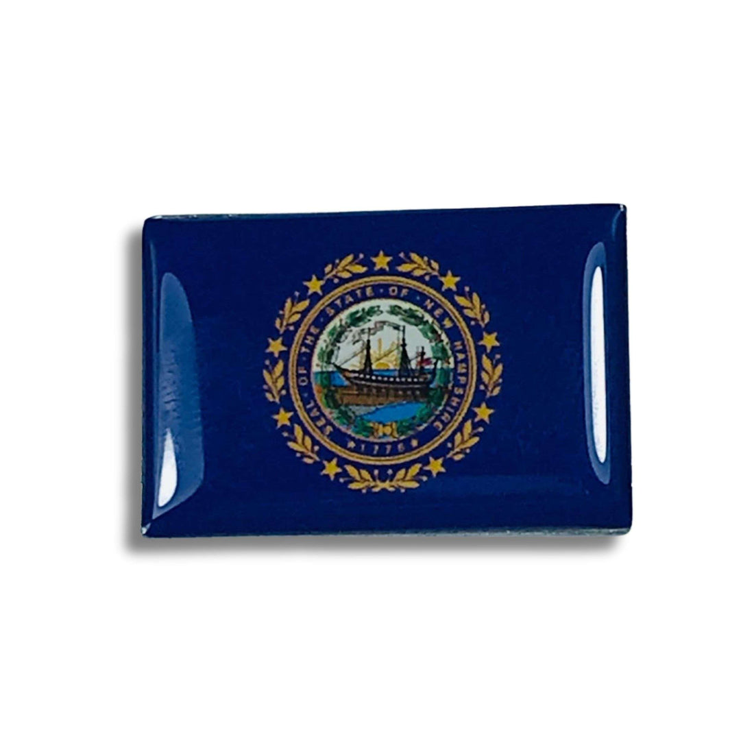 Pin - Bandera Estado New Hampshire - USA