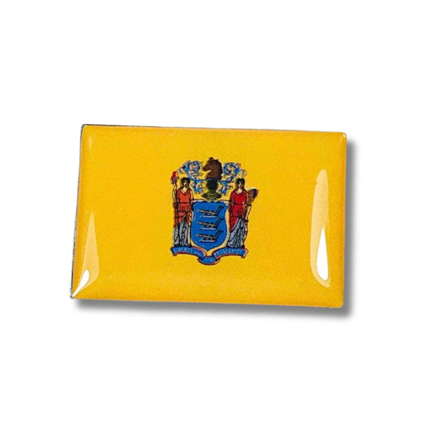Pin - Bandera Estado New Jersey - USA