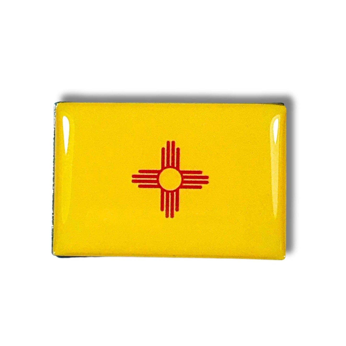 Pin Bandera Estado New Mexico Usa