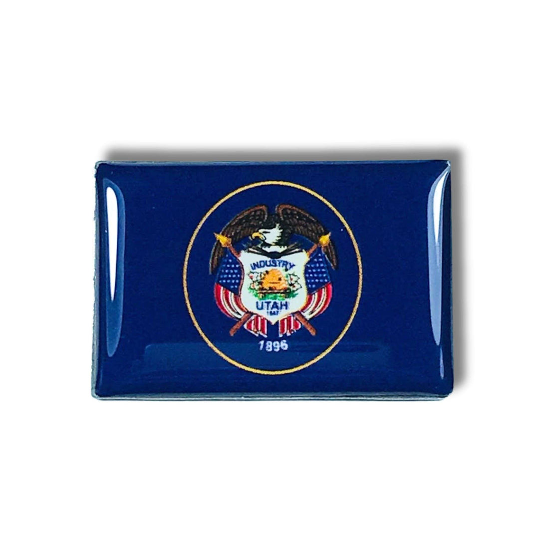 Pin - Flagge des US-Bundesstaates Utah
