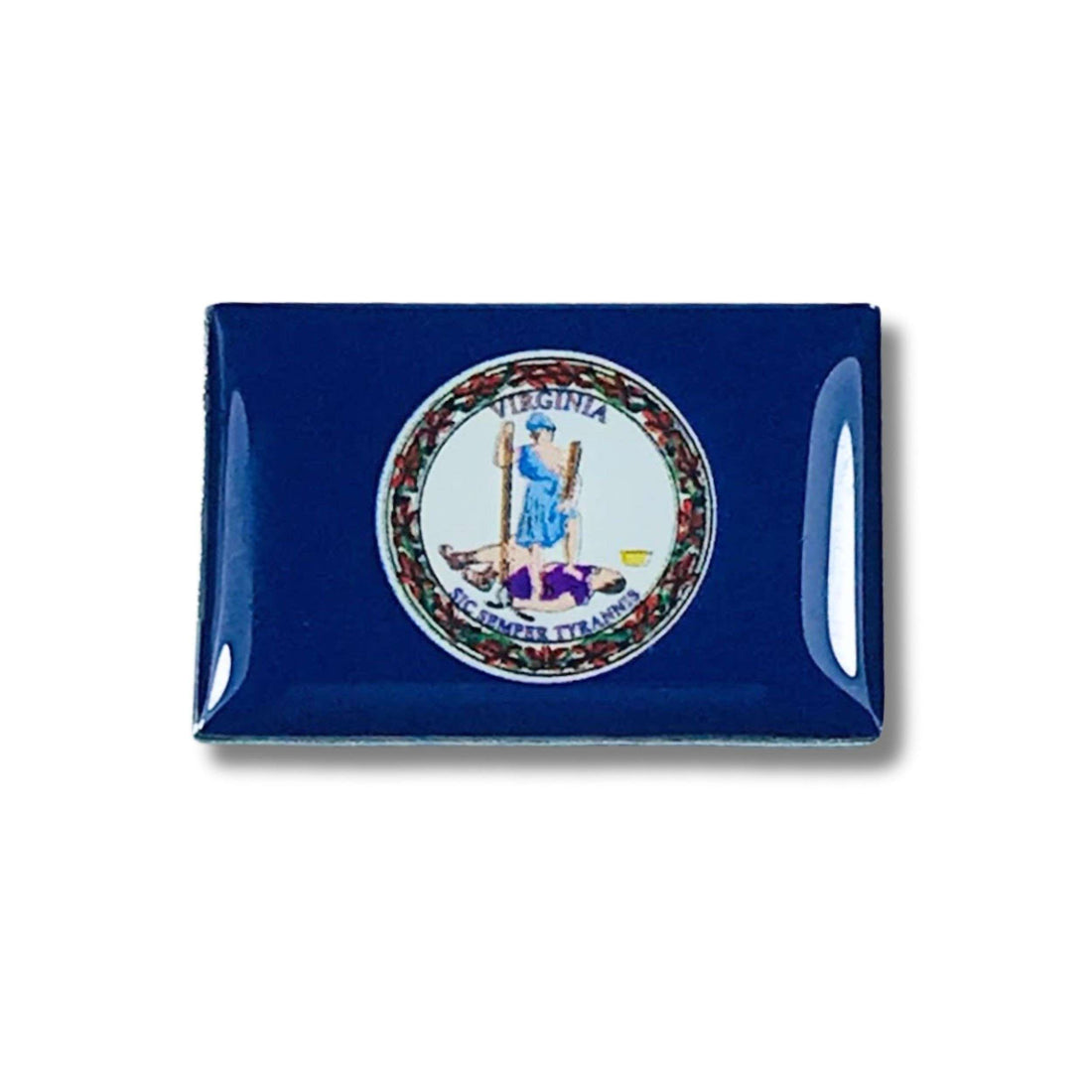 Pin - Flagge des US-Bundesstaates Virginia