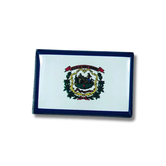 Pin Bandera Estado West Virginia Usa