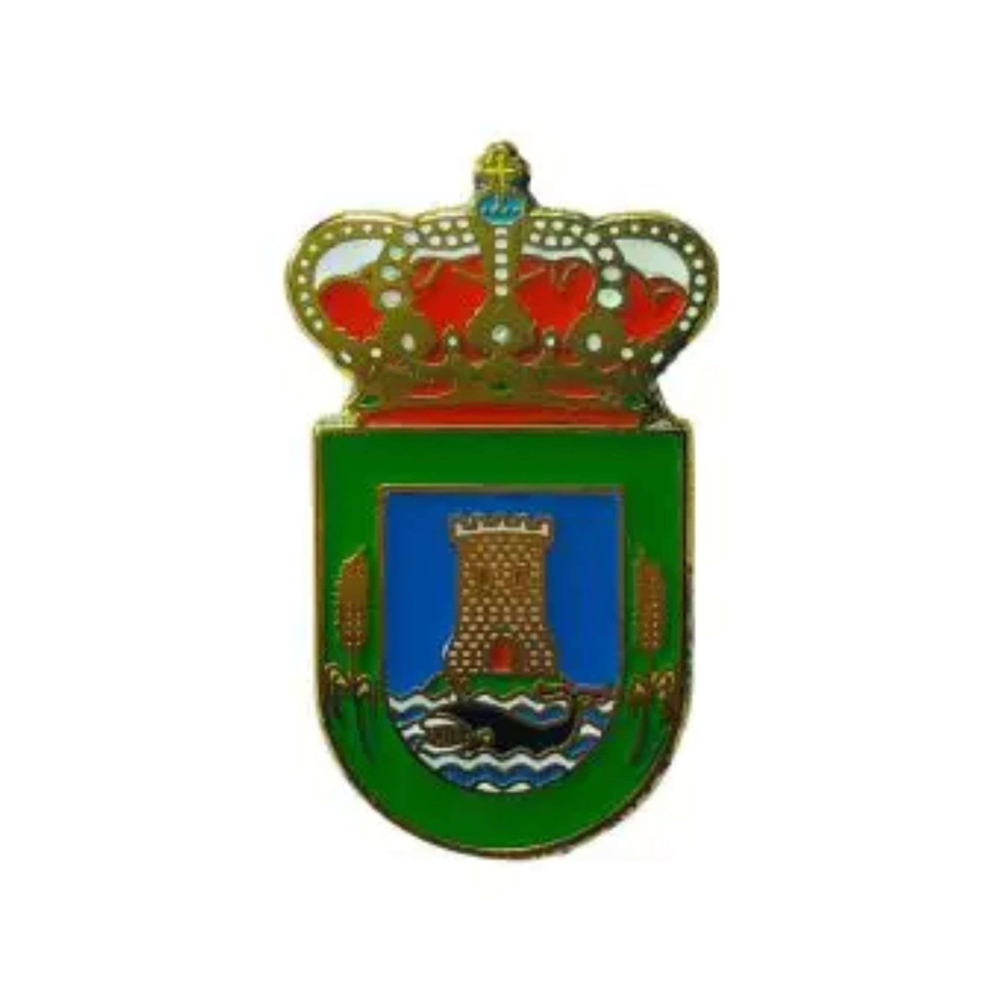 Pin Escudo A Laracha La Coruna Espana