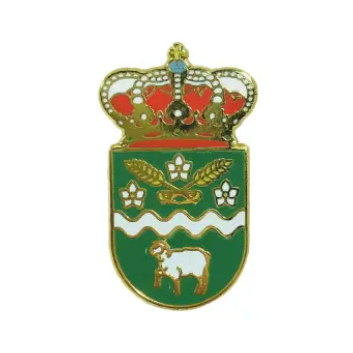 Pin Escudo A Veiga Orense Espana