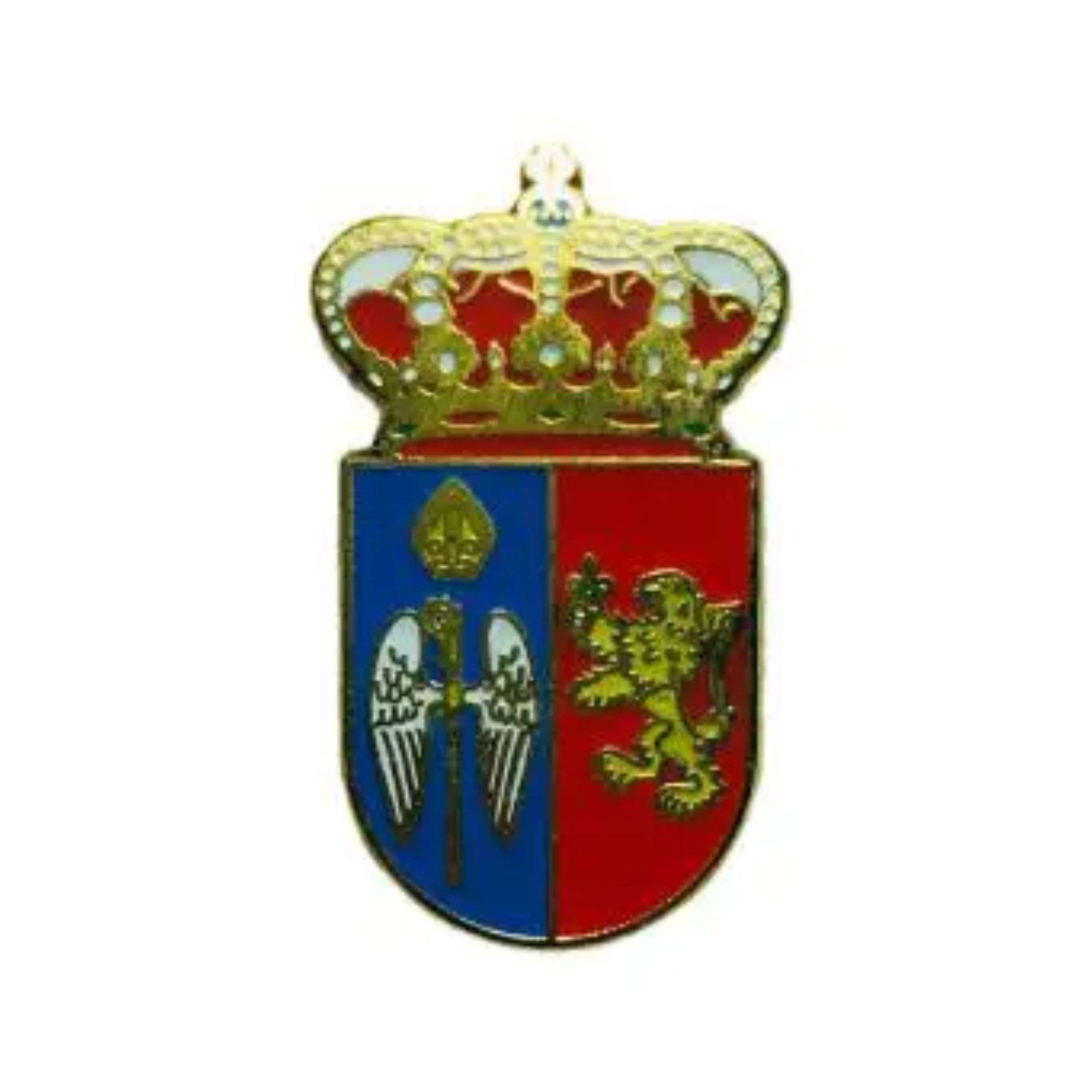 Pin - Albalate del Arzobispo shield - Teruel - Spain