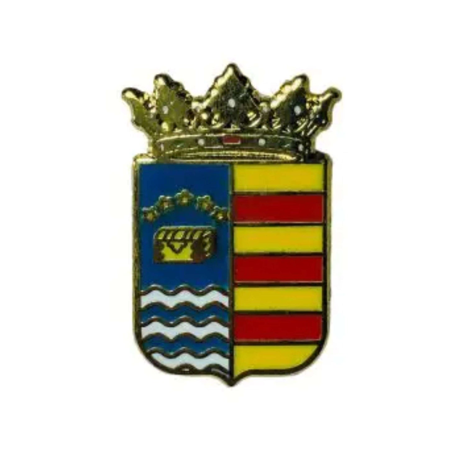 Pin - Alcaine Shield - Teruel - Spain