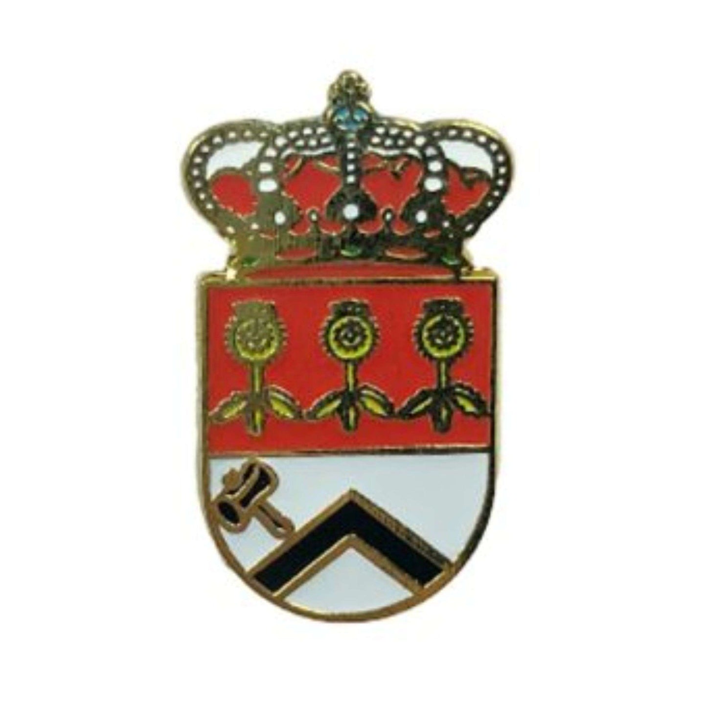 Pin - Aldeaseca de La Frontera shield - Salamanca - Spain