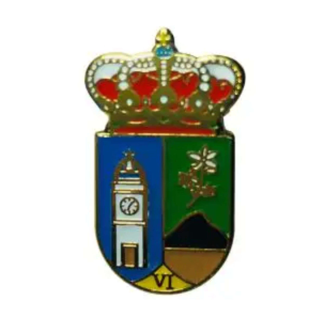 Pin - Wappen Alsodux - Almeria - Spanien